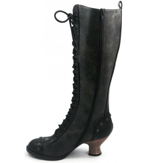 DOME (In Black) High-Fashion boots