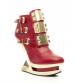 GLEAM (In Red) High-Fashion boots