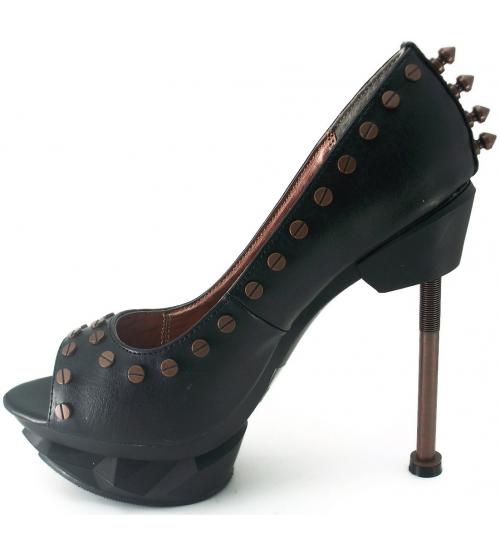 IRON (In Black) High-Fashion shoes