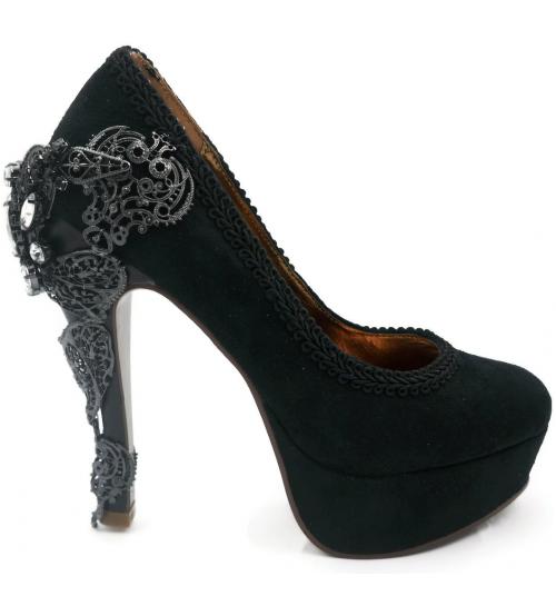 JUANA (In Black) High-Fashion shoes