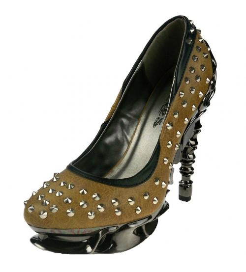 LAYLA (In Mustard) High-Fashion shoes
