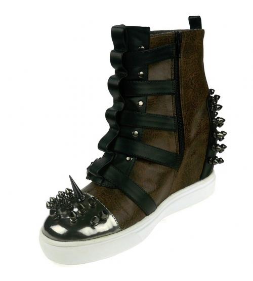 SKYLAR (In Brown) High-Fashion shoes